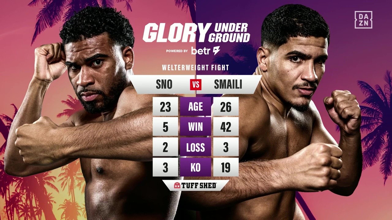 Glory Underground - Don Sno vs Younes Smaili - May 1, 2025