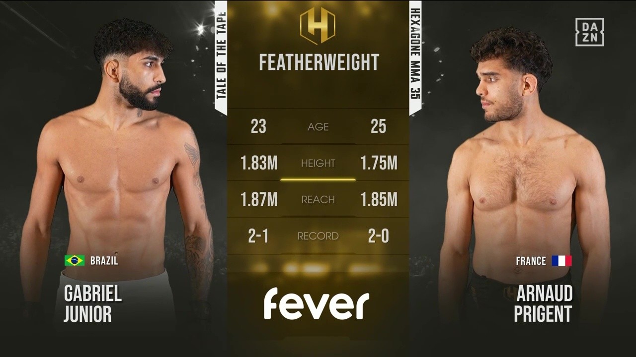 Hexagone MMA - Arnaud Prigent vs Gabriel Junior - September 26, 2025