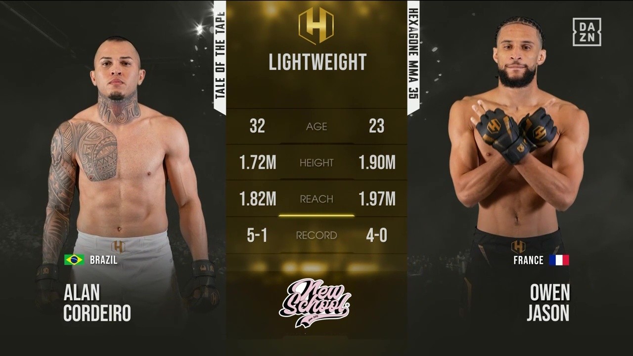 Hexagone MMA - Owen Jason vs Alan Cordeiro - September 26, 2025