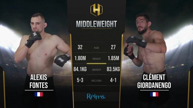 Hexagone MMA 16 - Clement Giordanengo vs Alexis Fontes - MAY 23, 2024