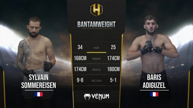 Hexagone MMA 20 - Baris Adiguzel vs Sylvain Sommereisen - September 14, 2024