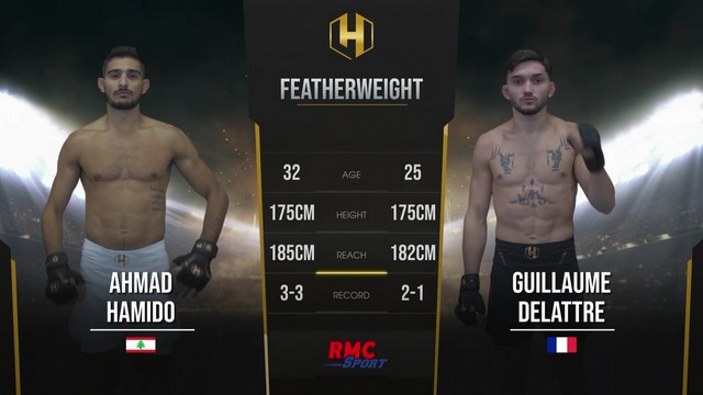 Hexagone MMA 20 - Guillaume Delattre vs Ahmad Hamido - September 14, 2024