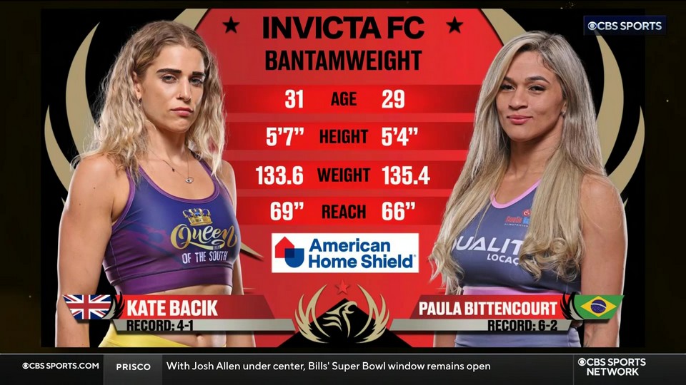 Invicta FC 56 - Kate Bacik vs Paula Cristina - August 9, 2024