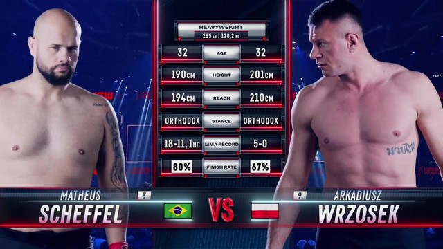 KSW 100 - Arkadiusz Wrzosek vs Matheus Scheffel - November 16, 2024