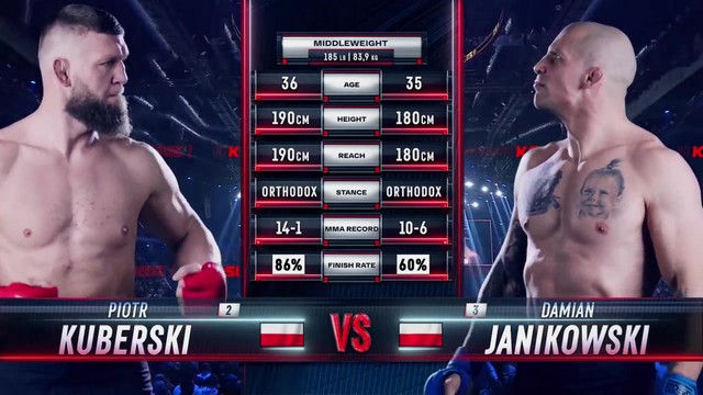 KSW 100 - Piotr Kuberski vs Damian Janikowski - November 16, 2024