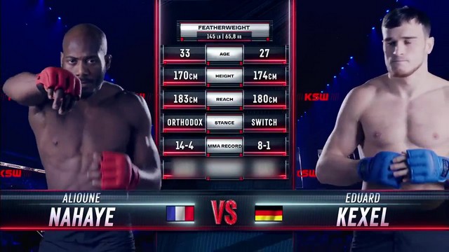 KSW 101 - Alioune Nahaye vs Eduard Kexel - December 20, 2024