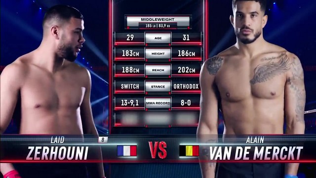 KSW 101 - Laïd Zerhouni vs Alain Van De Merckt - December 20, 2024