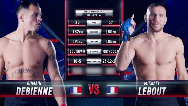 KSW 101 - Mickael Lebout vs Romain Debienne - December 20, 2024