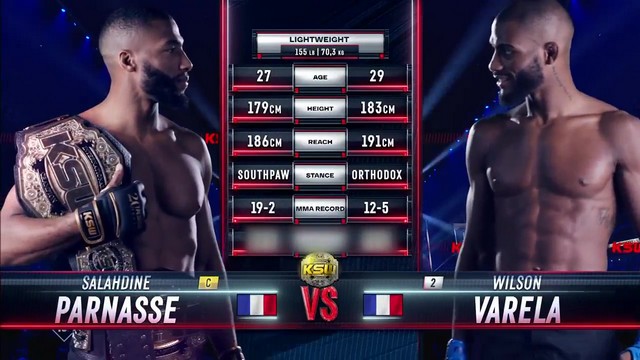 KSW 101 - Salahdine Parnasse vs Wilson Varela - December 20, 2024