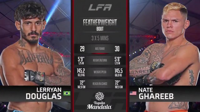 LFA 184 - Lerryan Douglas vs Nathan Ghareeb - May 16, 2024