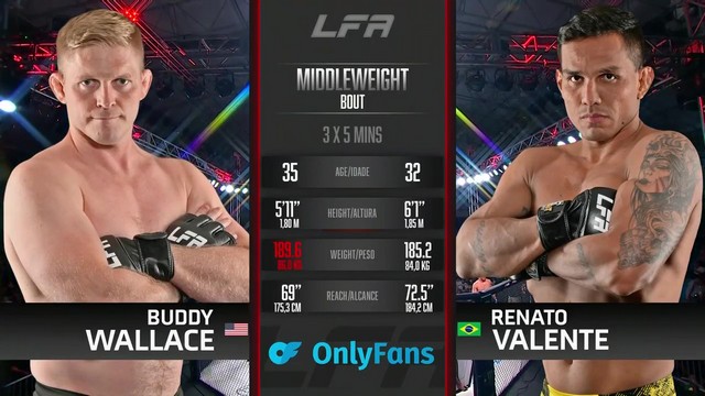 LFA 192 - Randall Wallace vs Renato Valente - September 13, 2024