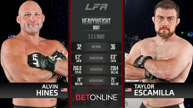 LFA 193 - Alvin Hines vs Taylor Escamilla - September 20, 2024