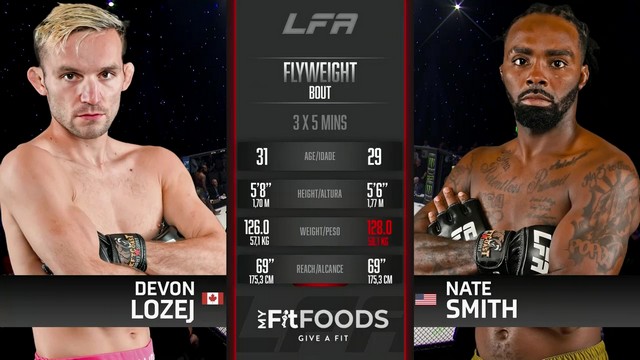 LFA 193 - Devon Lozej vs Nate Smith - September 20, 2024