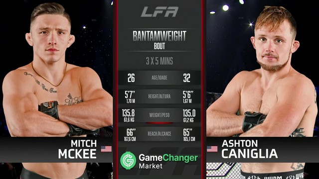 LFA 193 - Mitchell McKee vs Ashton Caniglia - September 20, 2024