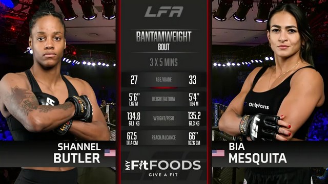 LFA 194 - Beatriz Mesquita vs Shannel Butler - October 18, 2024