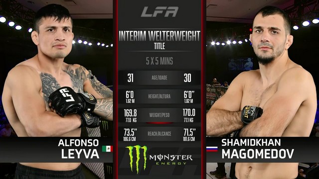 LFA 194 - Shamidkhan Magomedov vs Alfonso Leyva - October 18, 2024