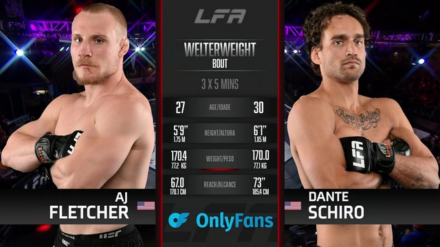 LFA 195 - Dante Schiro vs AJ Fletcher - October 25, 2024