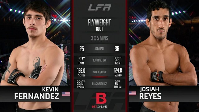 LFA 195 - Kevin Fernandez vs Josiah Reyes - October 25, 2024