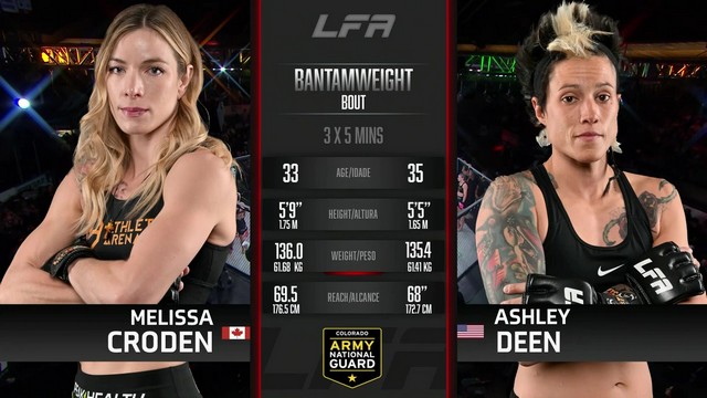 LFA 195 - Melissa Croden vs Ashley Deen - October 25, 2024