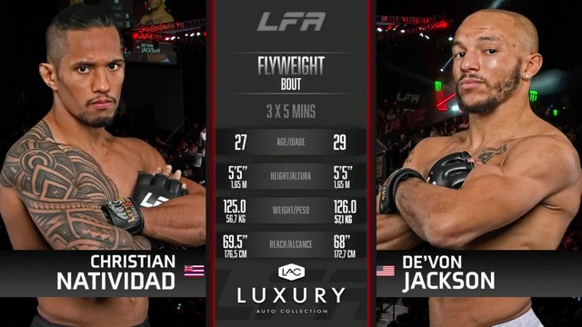 LFA 196 - Christian Natividad vs Devon Jackson - November 8, 2024