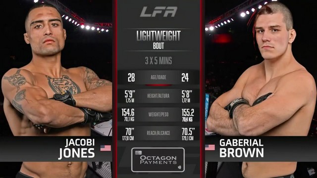 LFA 196 - JaCobi Jones vs Gaberial Brown - November 8, 2024