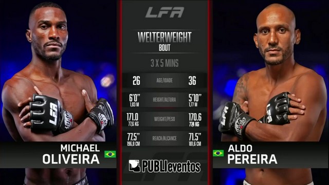 LFA 197 - Michael Oliveira vs Aldo Pereira - November 22, 2024