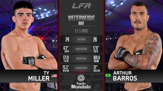 LFA 198 - Arthur Barros vs Ty Miller - December 6, 2024