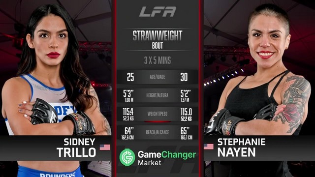 LFA 198 - Sidney Trillo vs Stephanie Nayen - December 6, 2024