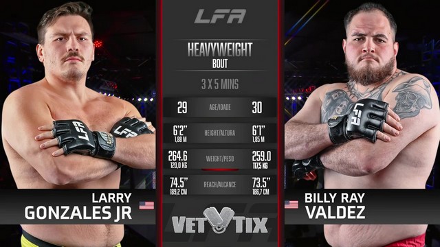 LFA 199 - Billy Ray Valdez vs Larry Gonzales - January 10, 2025