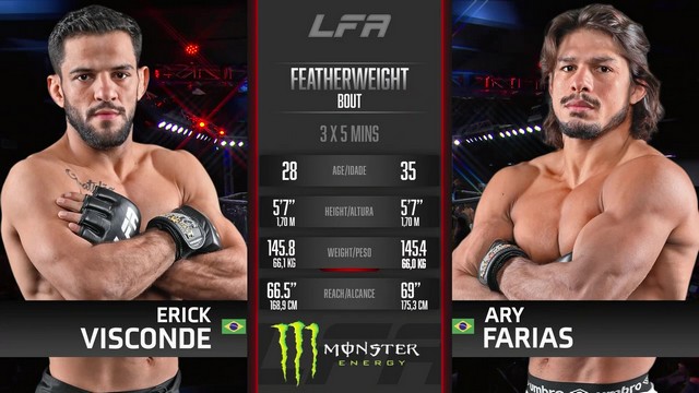 LFA 199 - Erick Visconde vs Ary Farias - January 10, 2025