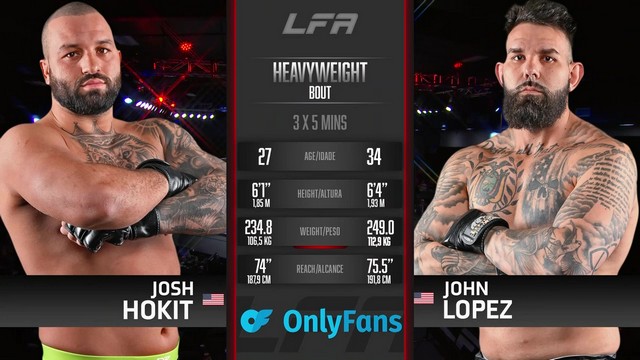 LFA 199 - Josh Hokit vs John Lopez - January 10, 2025