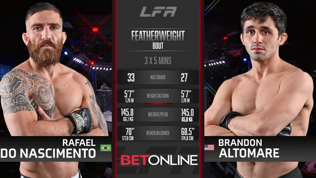 LFA 199 - Rafael do Nascimento vs Brandon Altomare - January 10, 2025