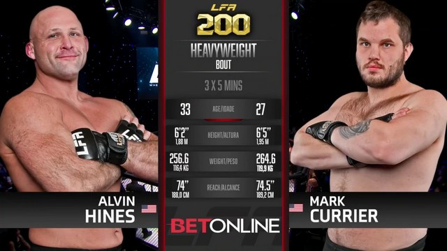 LFA 200 - Alvin Hines vs Mark Currier - January 25, 2025