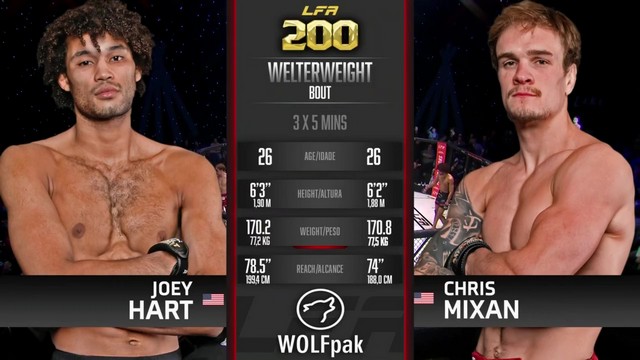 LFA 200 - Chris Mixan vs Joey Hart - January 25, 2025