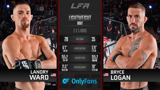 LFA 207 - Landry Ward vs Bryce Logan - April 18, 2025