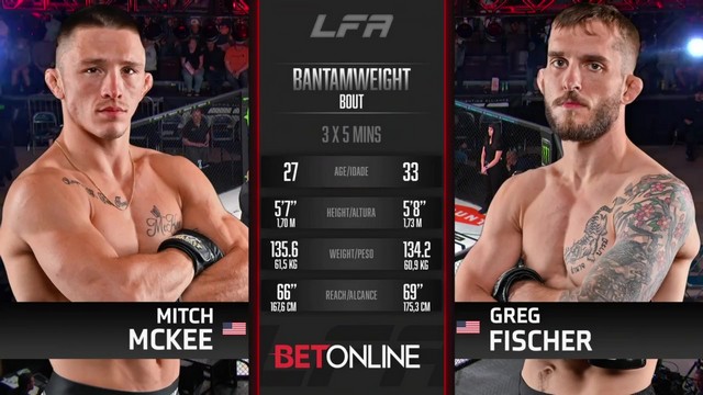 LFA 207 - Mitchell McKee vs Greg Fischer - April 18, 2025