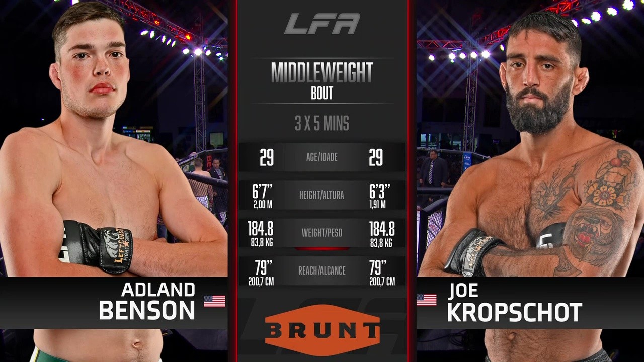 LFA 208 - Joseph Kropschot vs Adland Benson - May 9, 2025