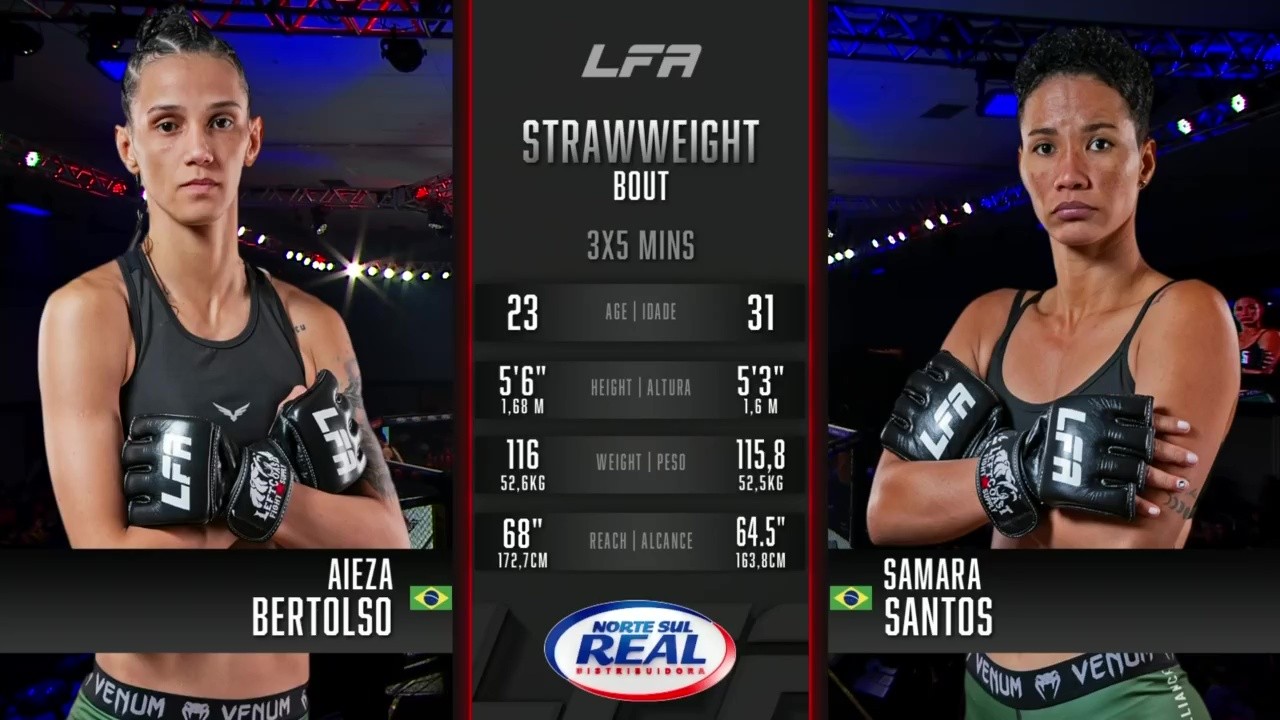 LFA 209 - Aieza Bertolso vs Samara Santos - May 24, 2025