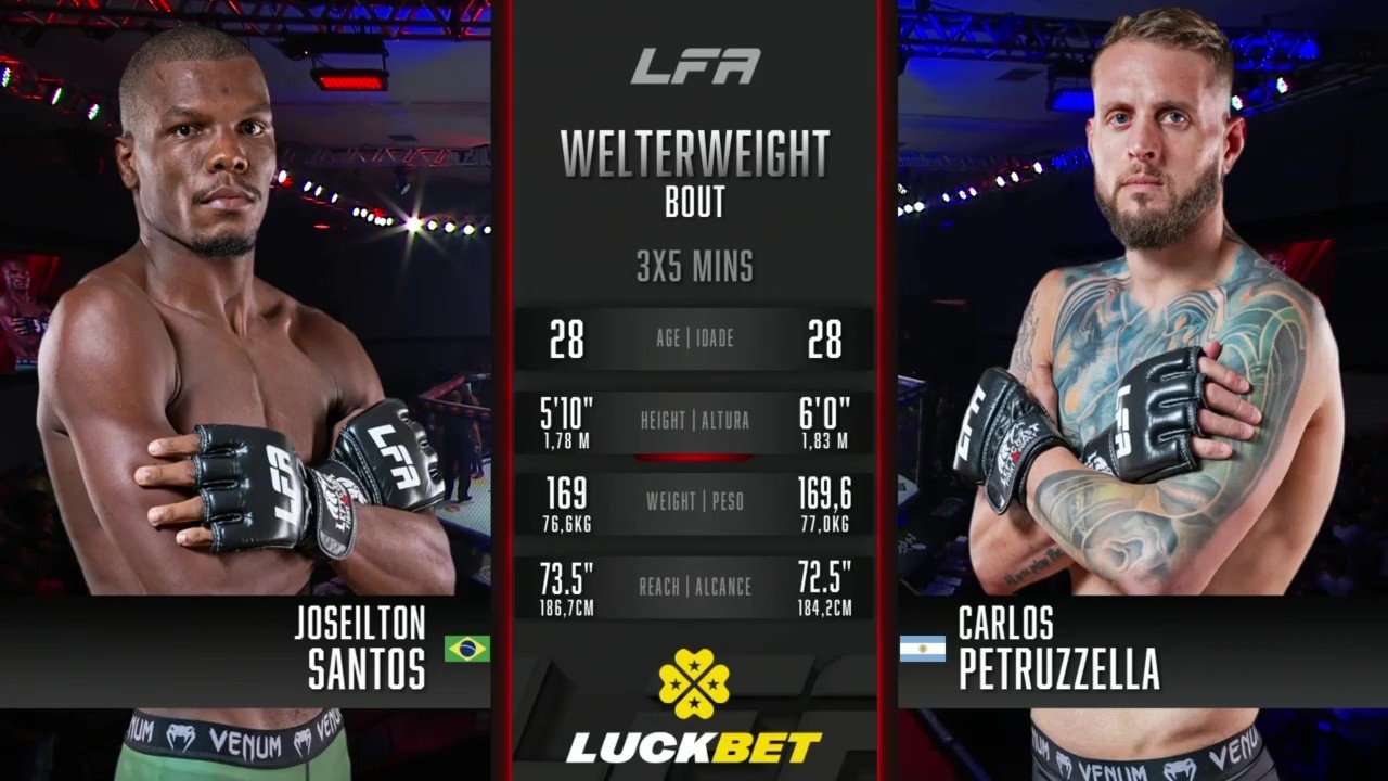 LFA 209 - Joseilton Santos vs Carlos Petruzzella - May 24, 2025