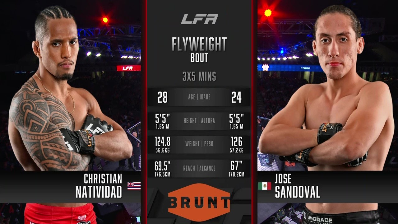 LFA 210 - Christian Natividad vs Jose Sandoval - June 13, 2025