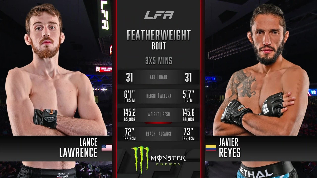 LFA 210 - Javier Reyes vs Lance Lawrence - June 13, 2025