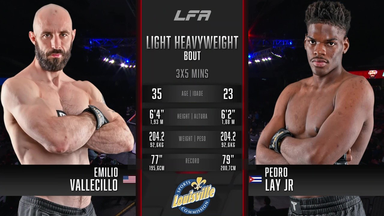 LFA 210 - Pedro Lay Jr. vs Emilio Vallecillo - June 13, 2025