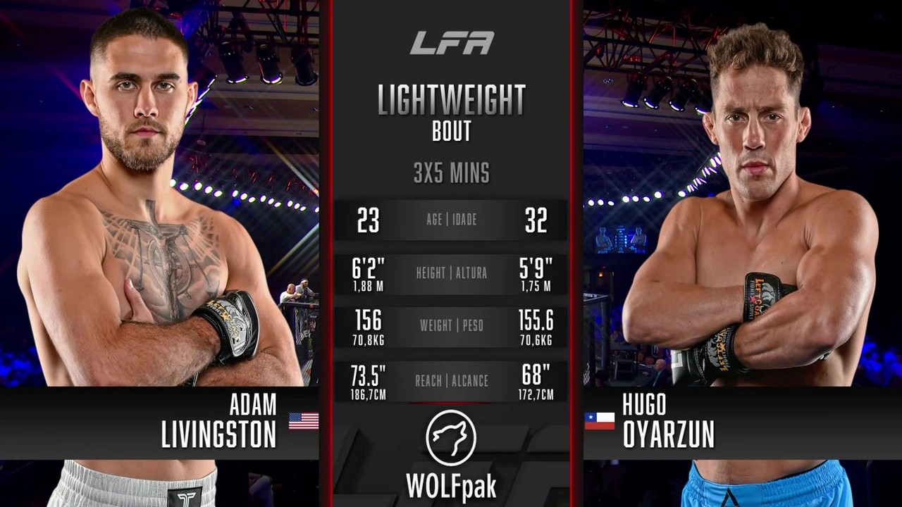 LFA 211 - Adam Livingston vs Hugo Oyarzun - June 20, 2025