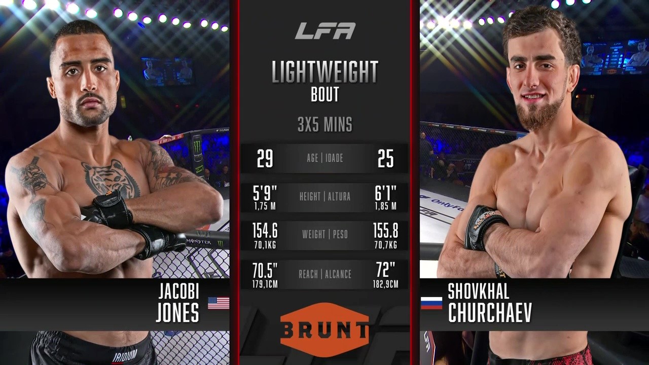 LFA 211 - JaCobi Jones vs Shovkhal Churchaev - June 20, 2025