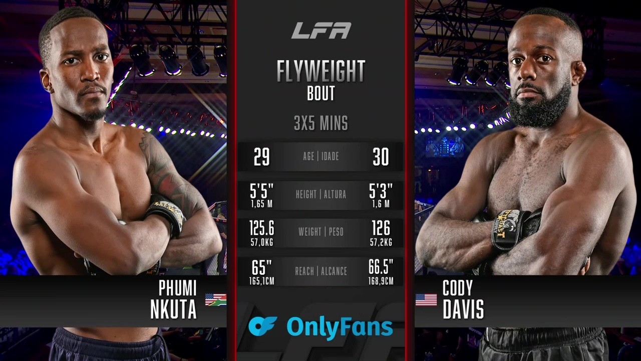 LFA 211 - Phumi Nkuta vs Cody Davis - June 20, 2025