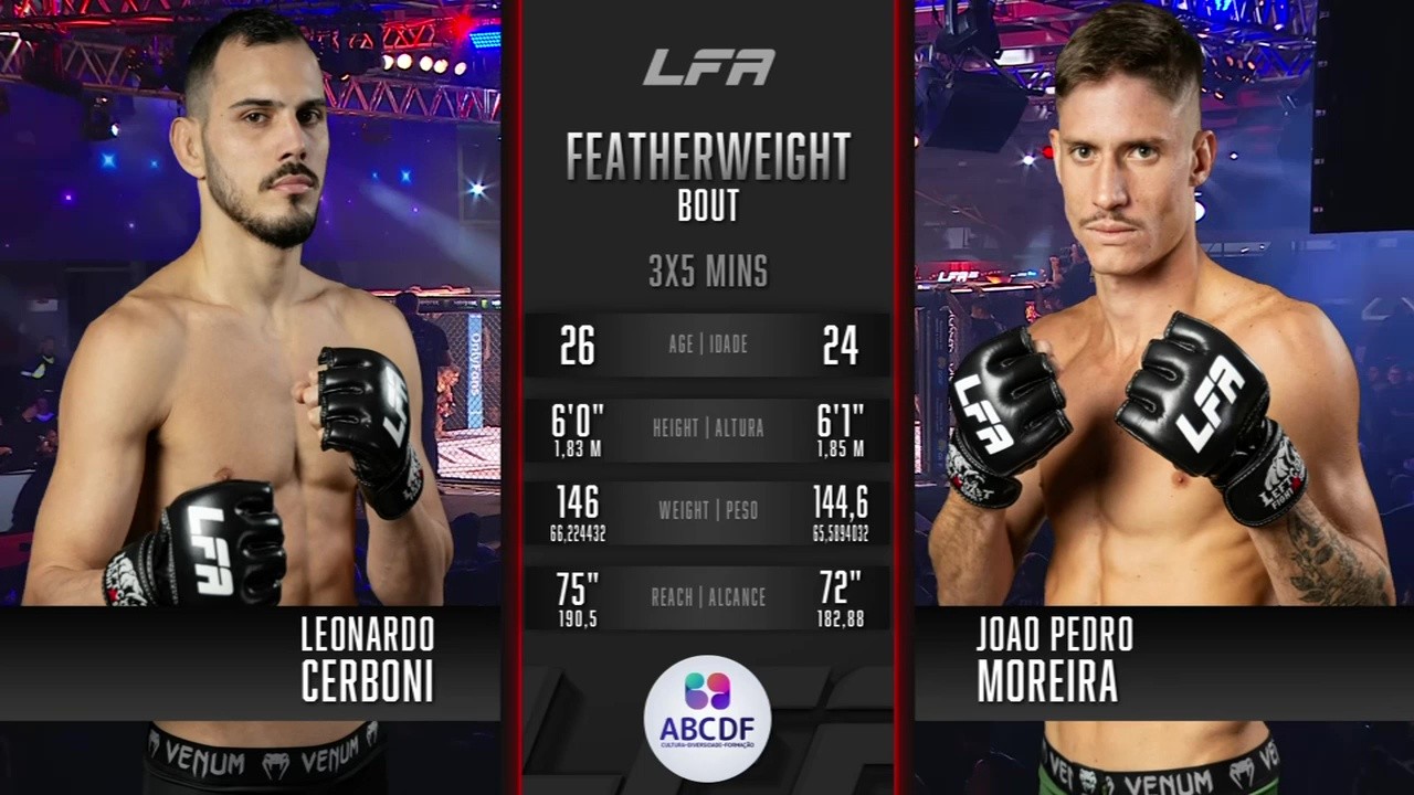 LFA 212 - Leonardo Cerboni vs João Pedro Moreira - July 11, 2025