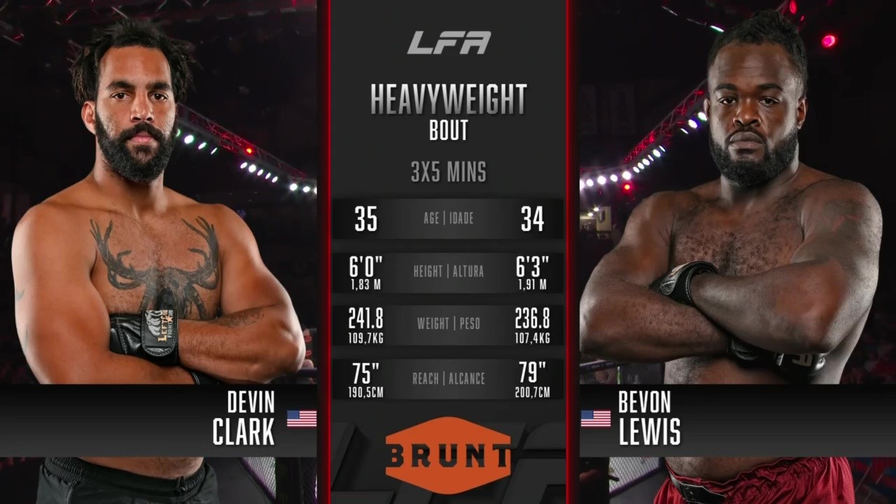 LFA 214 - Bevon Lewis vs Devin Clark - August 15, 2025