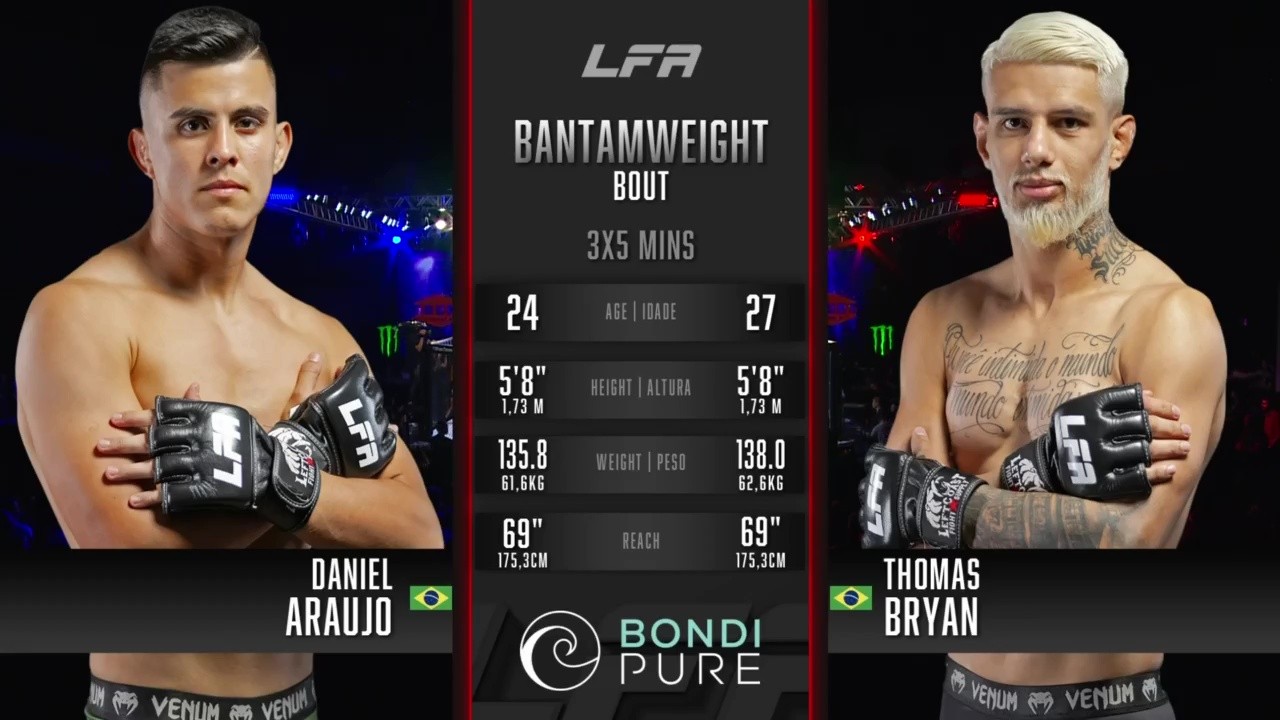 LFA 216 - Daniel Araújo vs Thomas Bryan - September 5, 2025