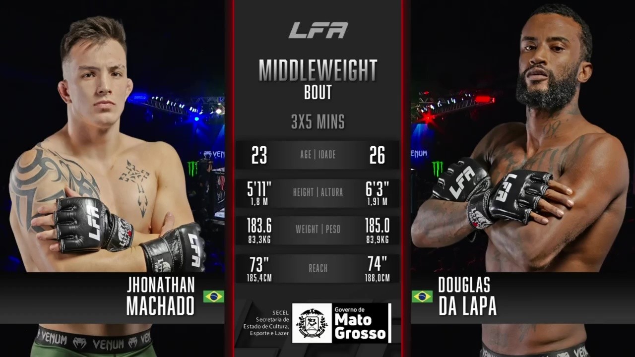 LFA 216 - Douglas da Lapa vs Jonathan Elias - September 5, 2025