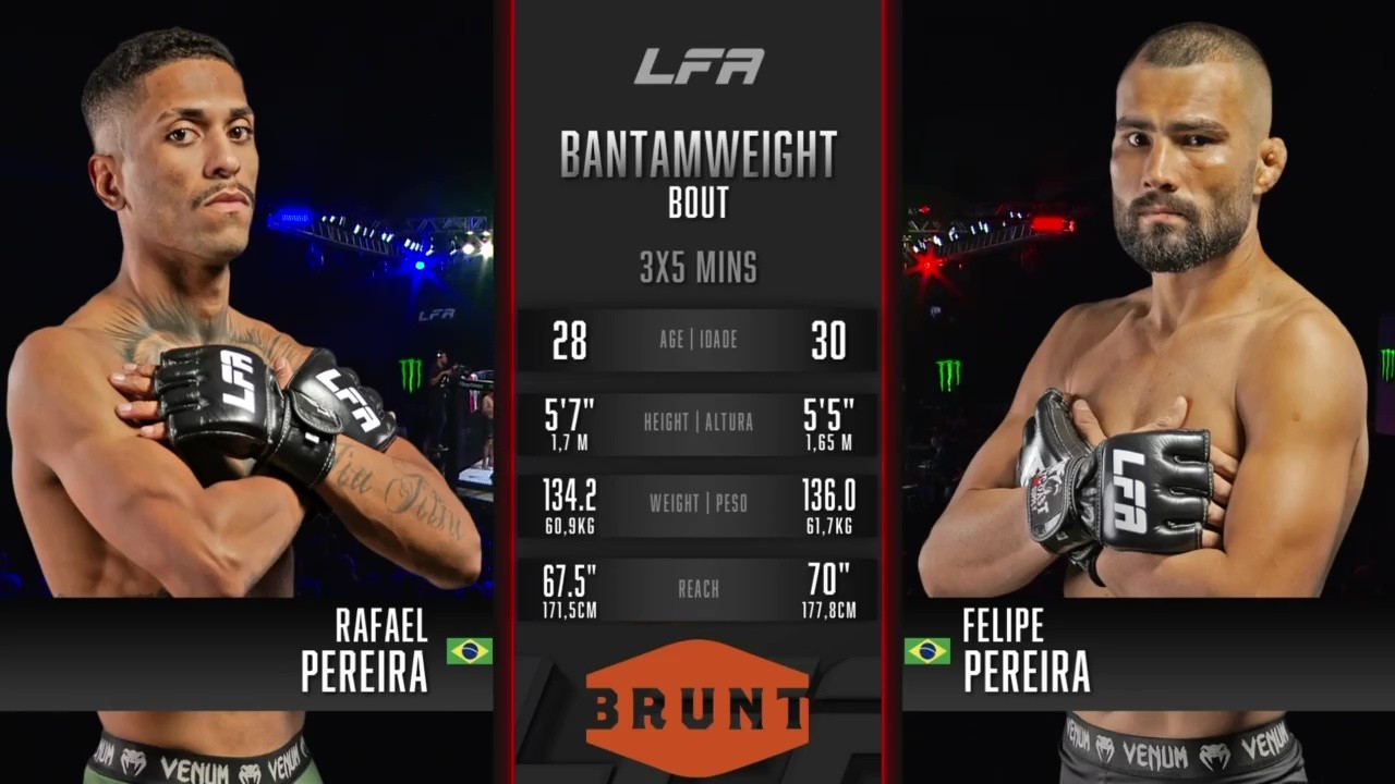 LFA 216 - Rafael Pereira vs Felipe Pereira - September 5, 2025